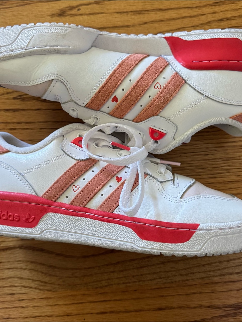 Adidas Rivalry Low Valentine’s Day sneakers